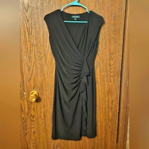 Little Black Wrap Dress